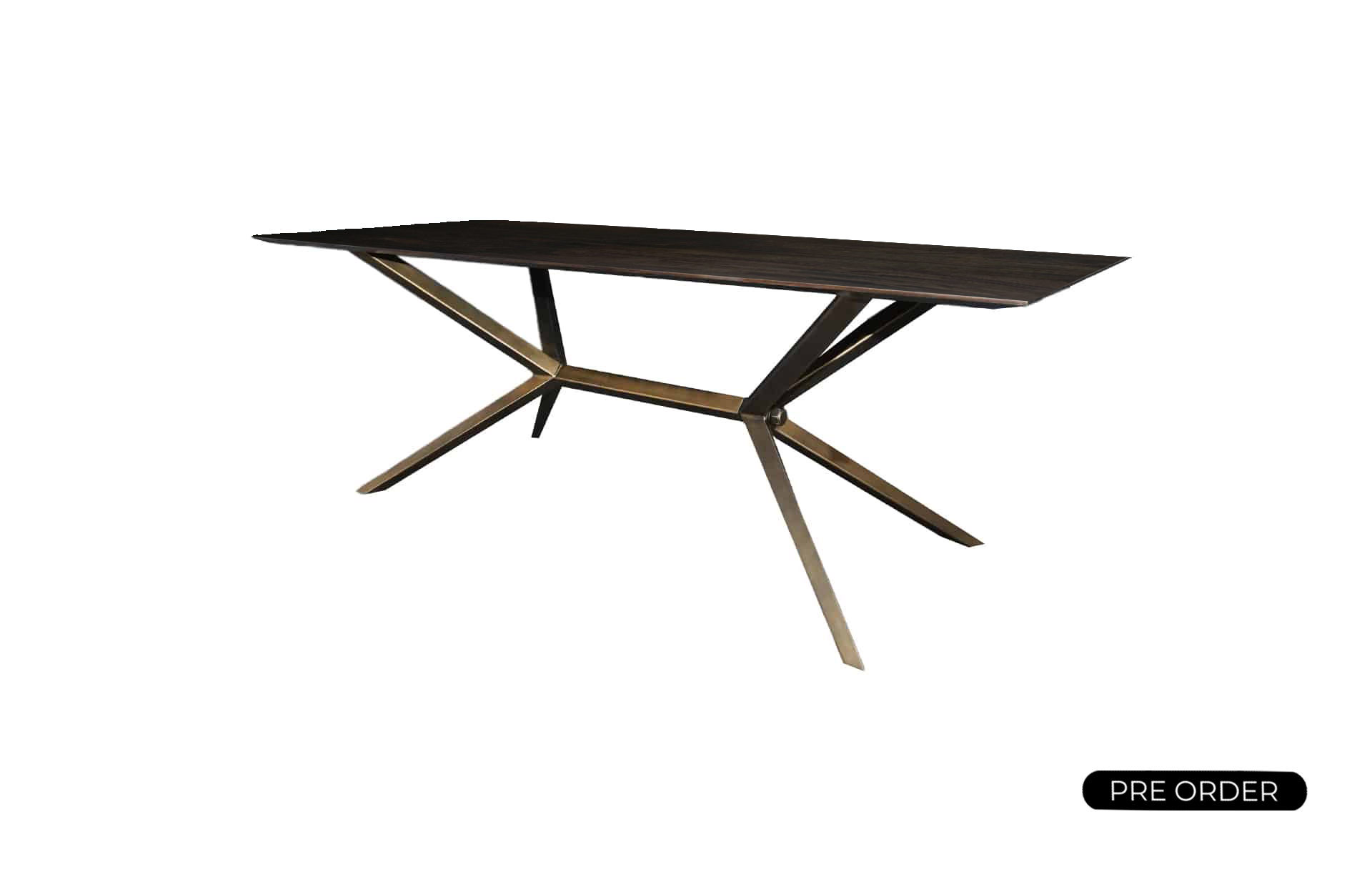 MU-078-003 Spider Leg Dining Table 2200