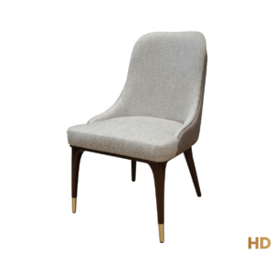 Home Decor Azalea Dining Chair TL Oatmeal Side View
