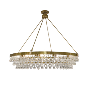 Home Decor Chandelier D8286-14BR Front View