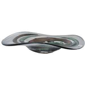 Home Decor FB-E25015 Green Coffee Plate Side View