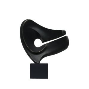 Home Decor FC-SZ25013 Ear Shape Sculpture Front View