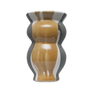 Home Decor FF-D25063 Splash Glaze Vase Front View