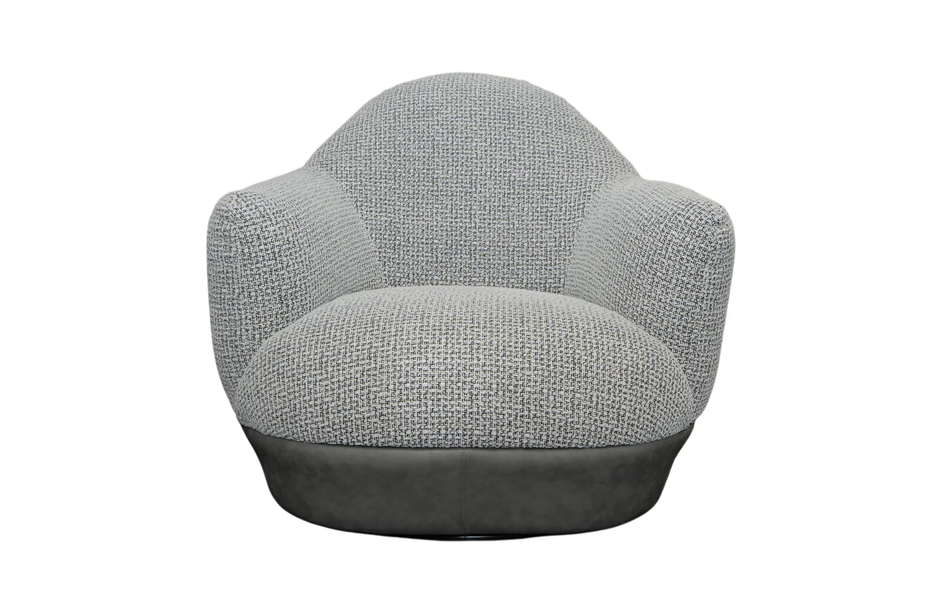Home Decor Flint Swivel Armchair YS196 Front View