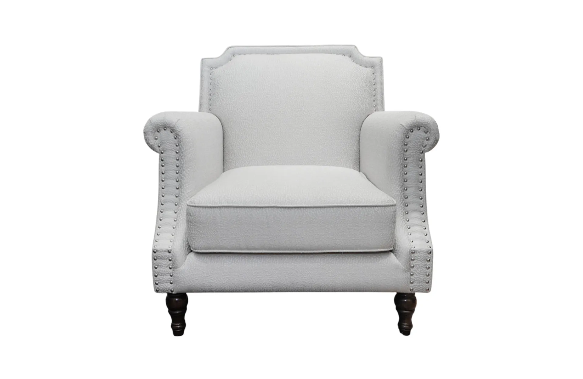 Home Decor Loewy Armchair EO Porcelain Front View