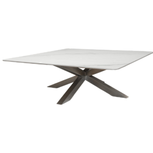 Home Decor Nebbia Faux Marble Coffee Table Side View