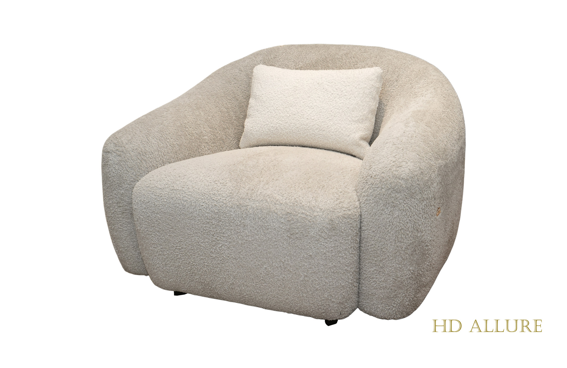 Home Decor Teddy Armchair YS176 Side View