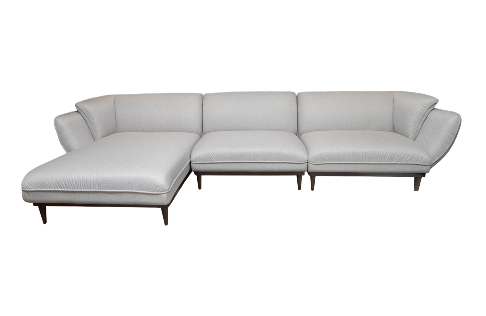 Home Decor Cassi L Sofa GP 03 Sectional & Corner Sofas Front View