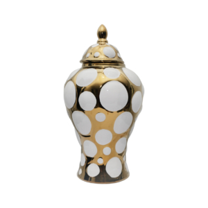 Home Decor Ceramic Decorate Jar V Design 18 Front View