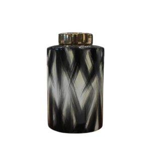 Home Decor Ceramic Decorate Jar V Design 27 Front View