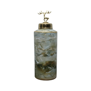 Home Decor Ceramic Decorate Jar V Design 33 Front View