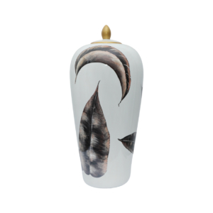 Home Decor Ceramic Decorate Jar V Design 34 Front View