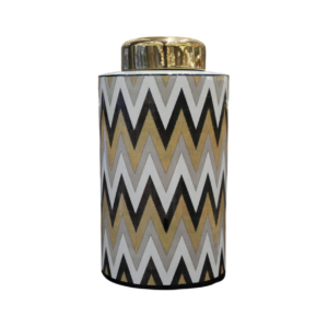 Home Decor Ceramic Decorate Jar V Design 48L Front View