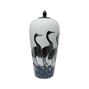 Home Decor Ceramic Decorate Jar V Design 49 Front View