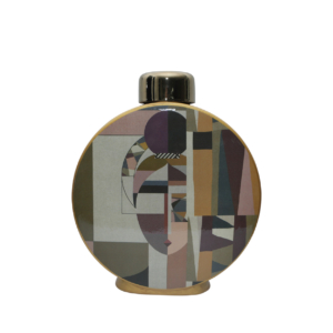 Home Decor Ceramic Decorate Jar V Design 54S Front View