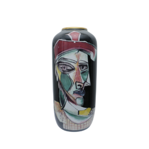 Home Decor Ceramic Vase V Design 36L Front View