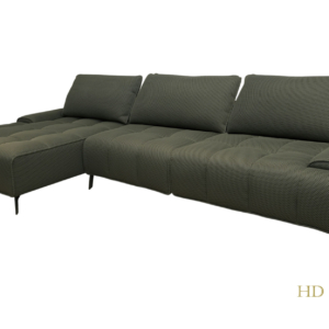 Home Decor Atlas Power L Sofa Sage Green Side View 1