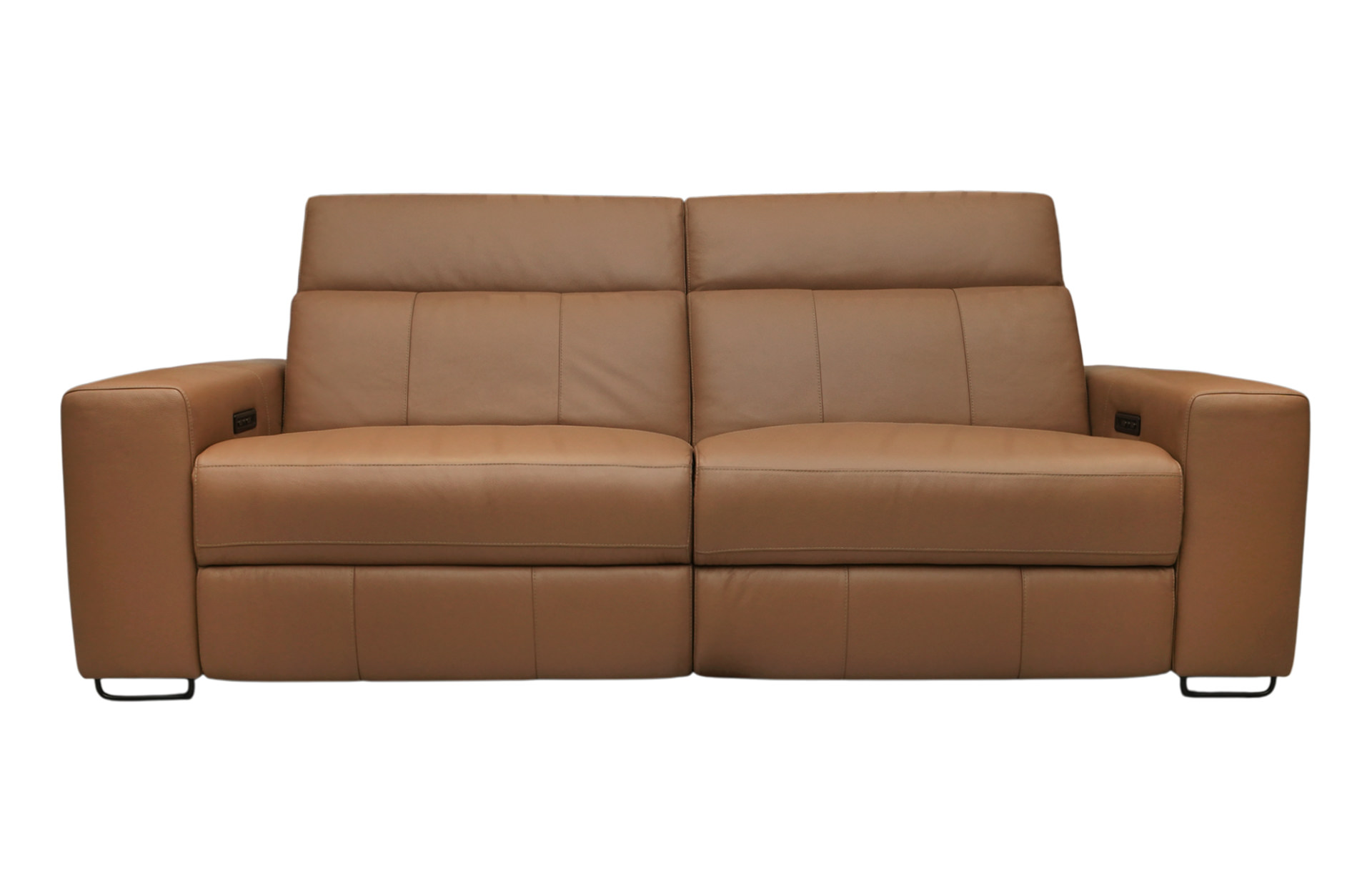 Jiz Power Leather Sofa 2.5S Caramel - Home Decor