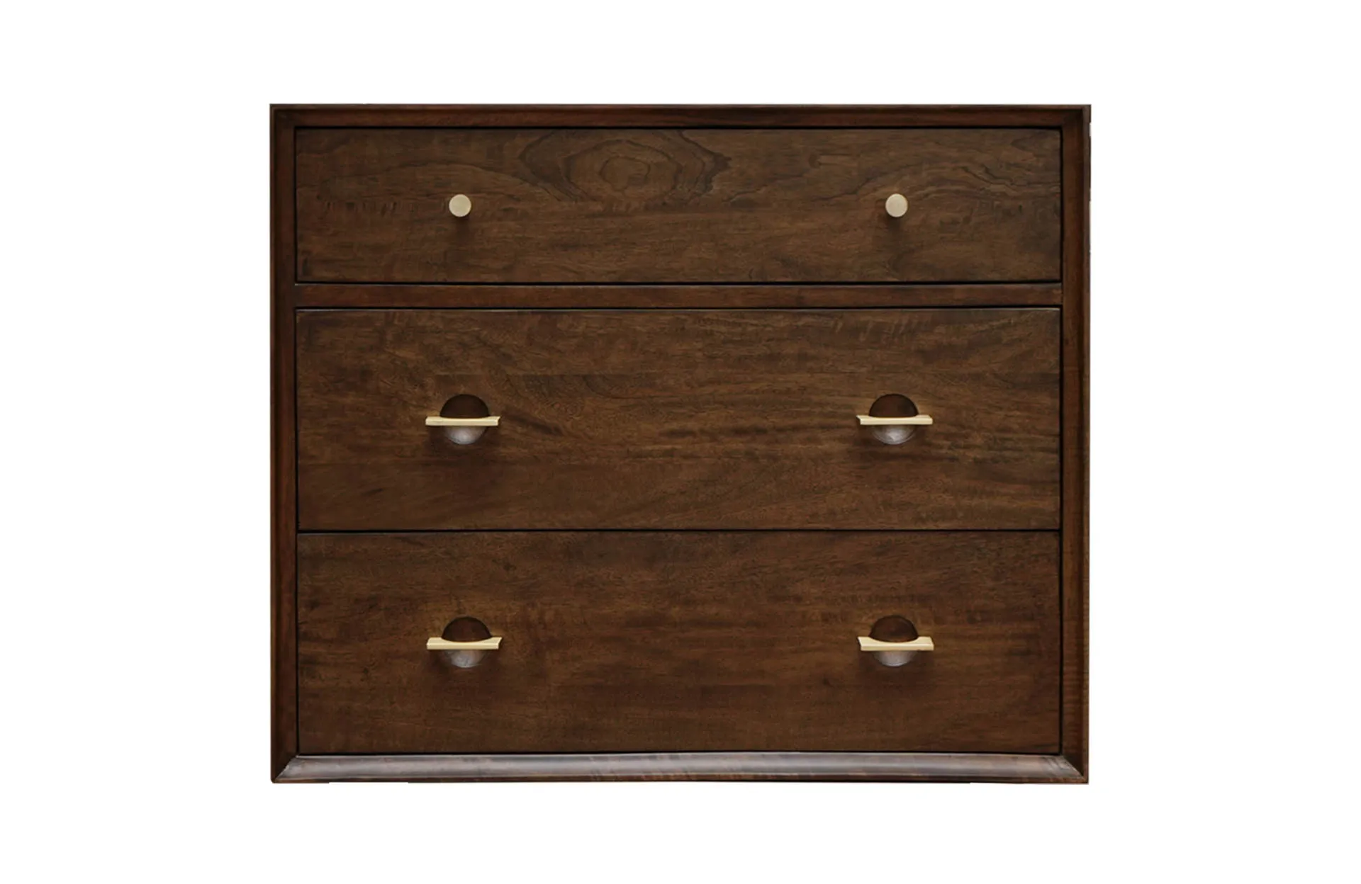 Home Decor Chest 3 Drawers LB-019-003 ( Without legs ) Front View