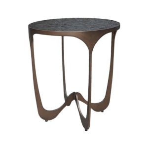 Home Decor End Table ET6182GI Side View