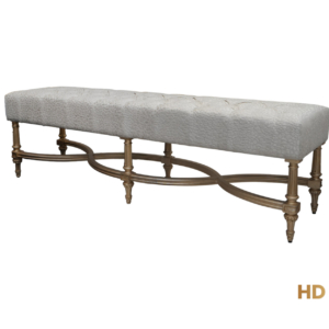 Home Decor Mandala Bench DC Fawan Side View