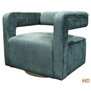 Home Decor Mencer Swivel Armchair ZRW Side View