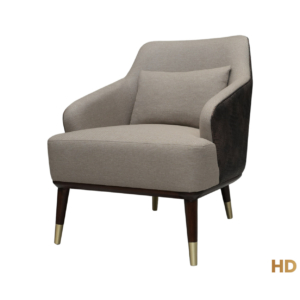 Home Decor Otto Arm Chair GR 03 Plaza (CHO) Side View