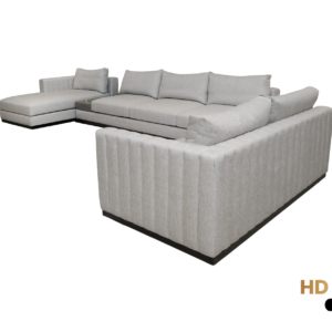 Vanesia L Sofa TB Silver