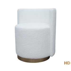 Home Decor Vanity Chair P 7019 -01 Side View