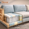 A high-resolution cutaway or exploded view of a Home Decor Indonesia sofa.