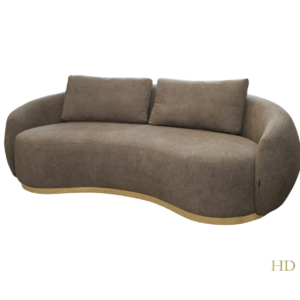 Home Decor Julep Sofa with Stainless PJWR 08 Mink Side View