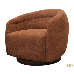 Home Decor Newport Swivel Armchair P 7019-12 Side View
