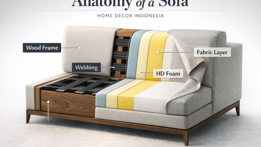 Anatomy of a luxury sofa