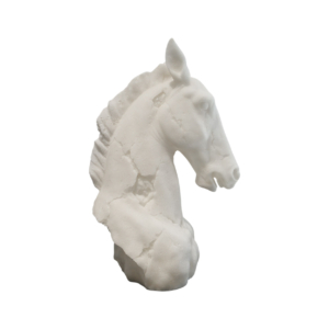 Home Decor B8577 Horse Head Sculpture Side View