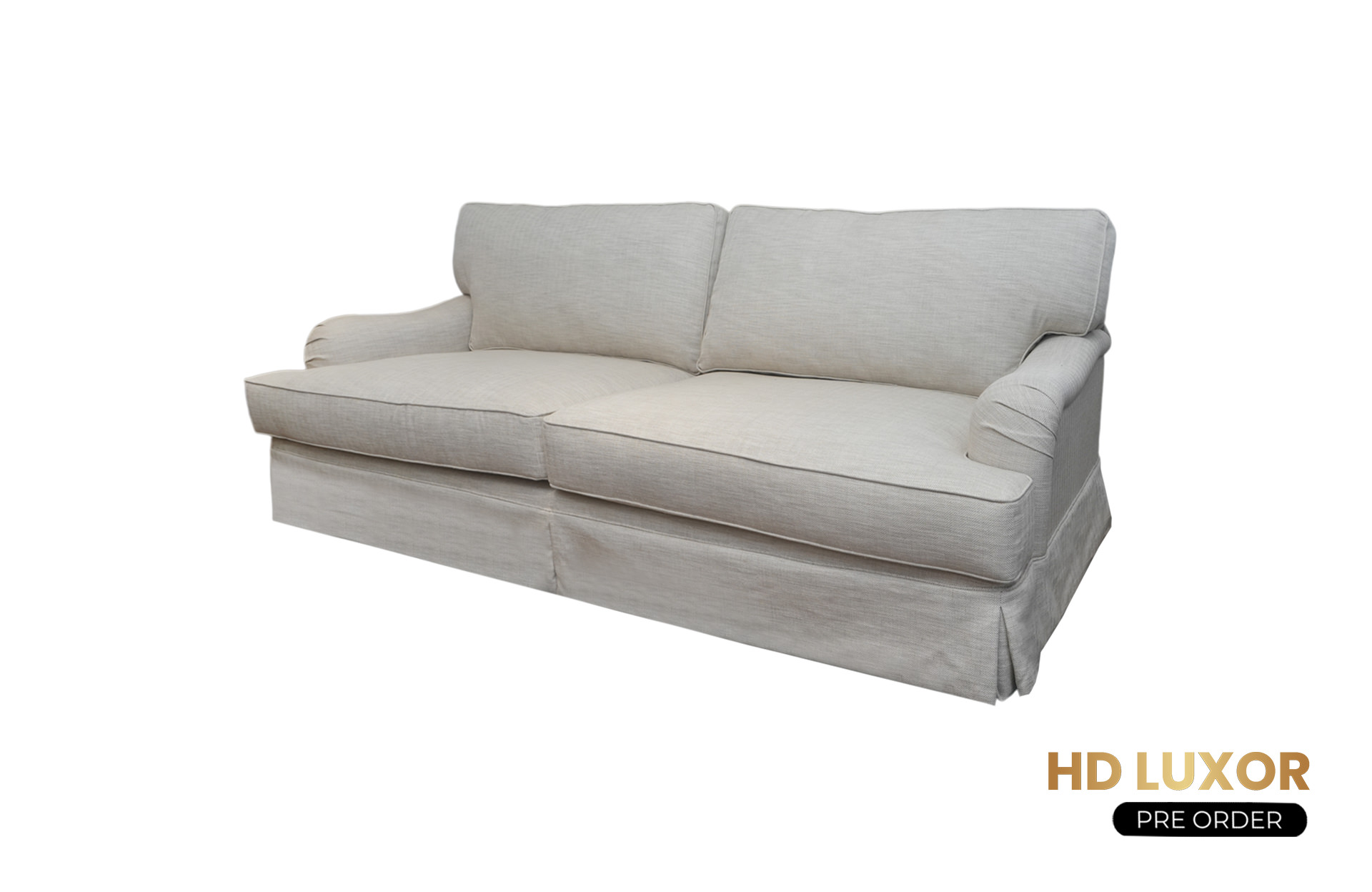 Romana Linen Design Sofa 25 Greige