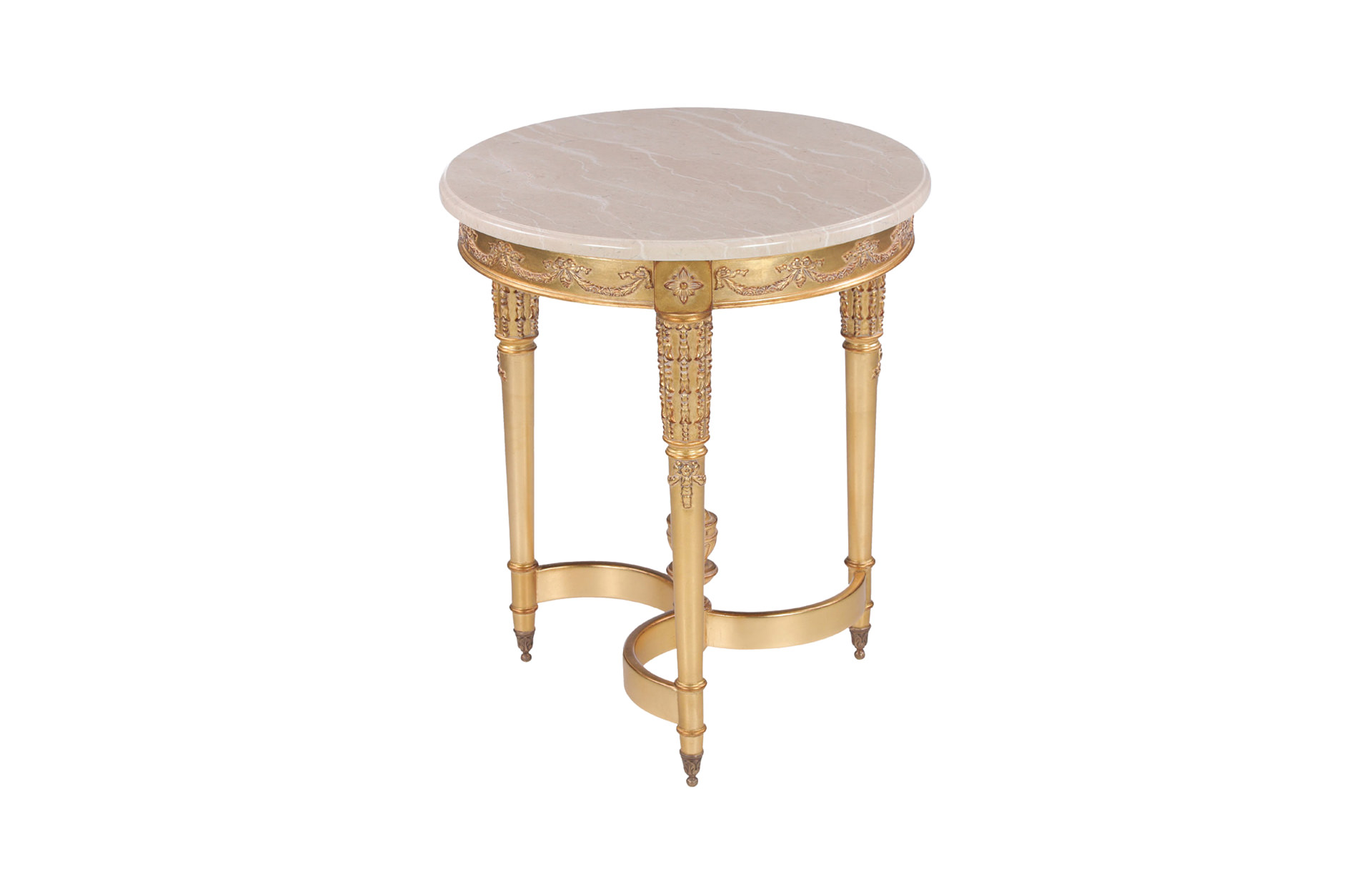 Serpentine Side Table 35196