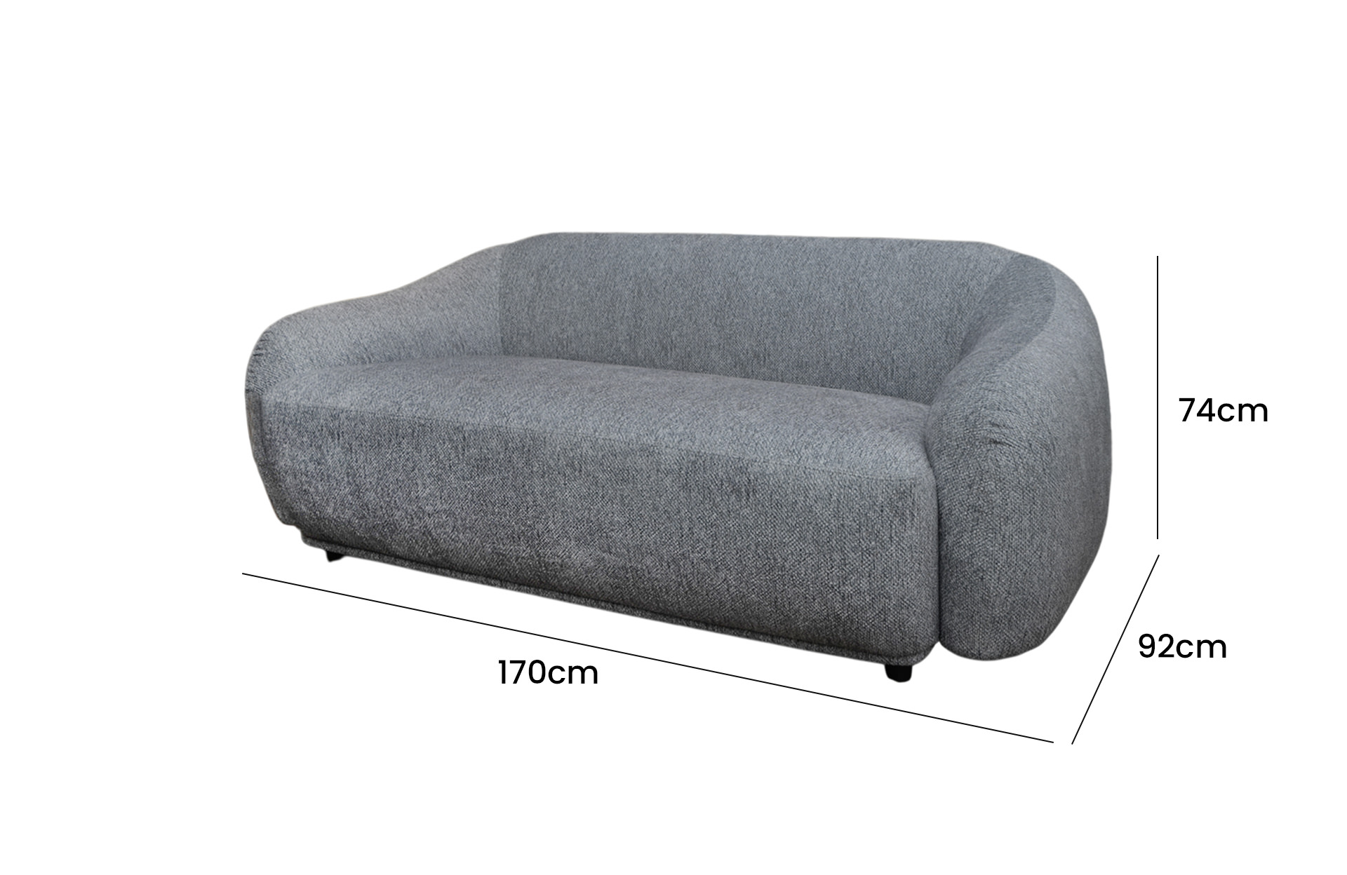 Verbena Sofa 2S TG 620 Gris