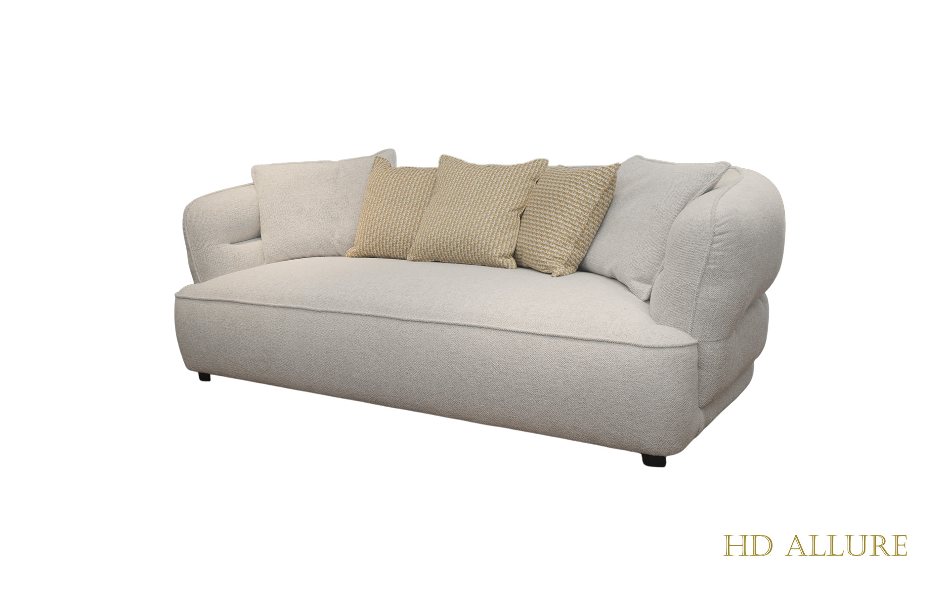 Home Deocr Camden Sofa 3 Seater Side View