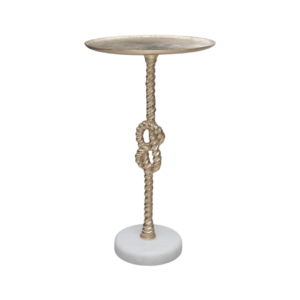 Home Decor D8425 Rope Side Table Side View