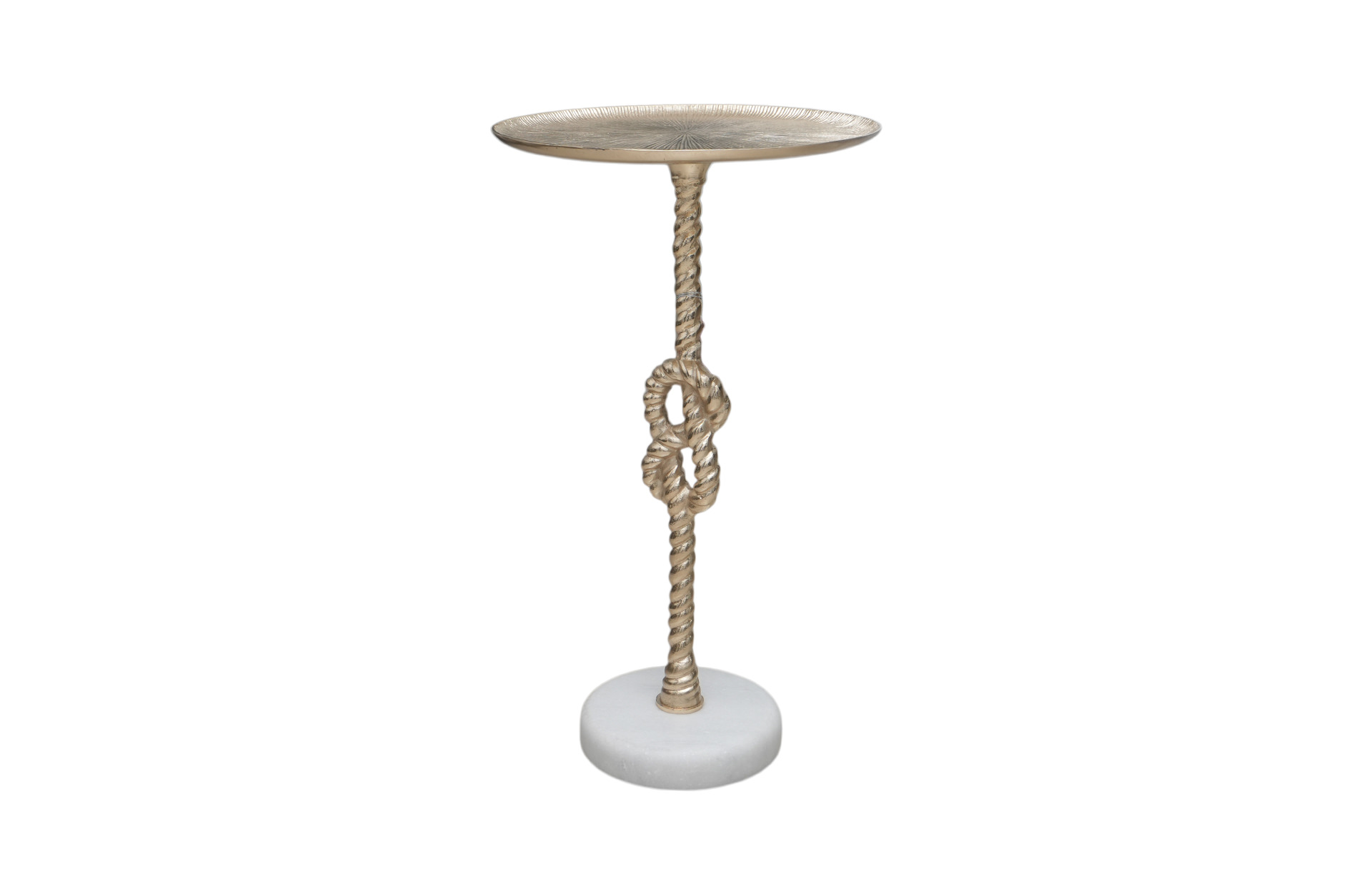 Home Decor D8425 Rope Side Table Side View