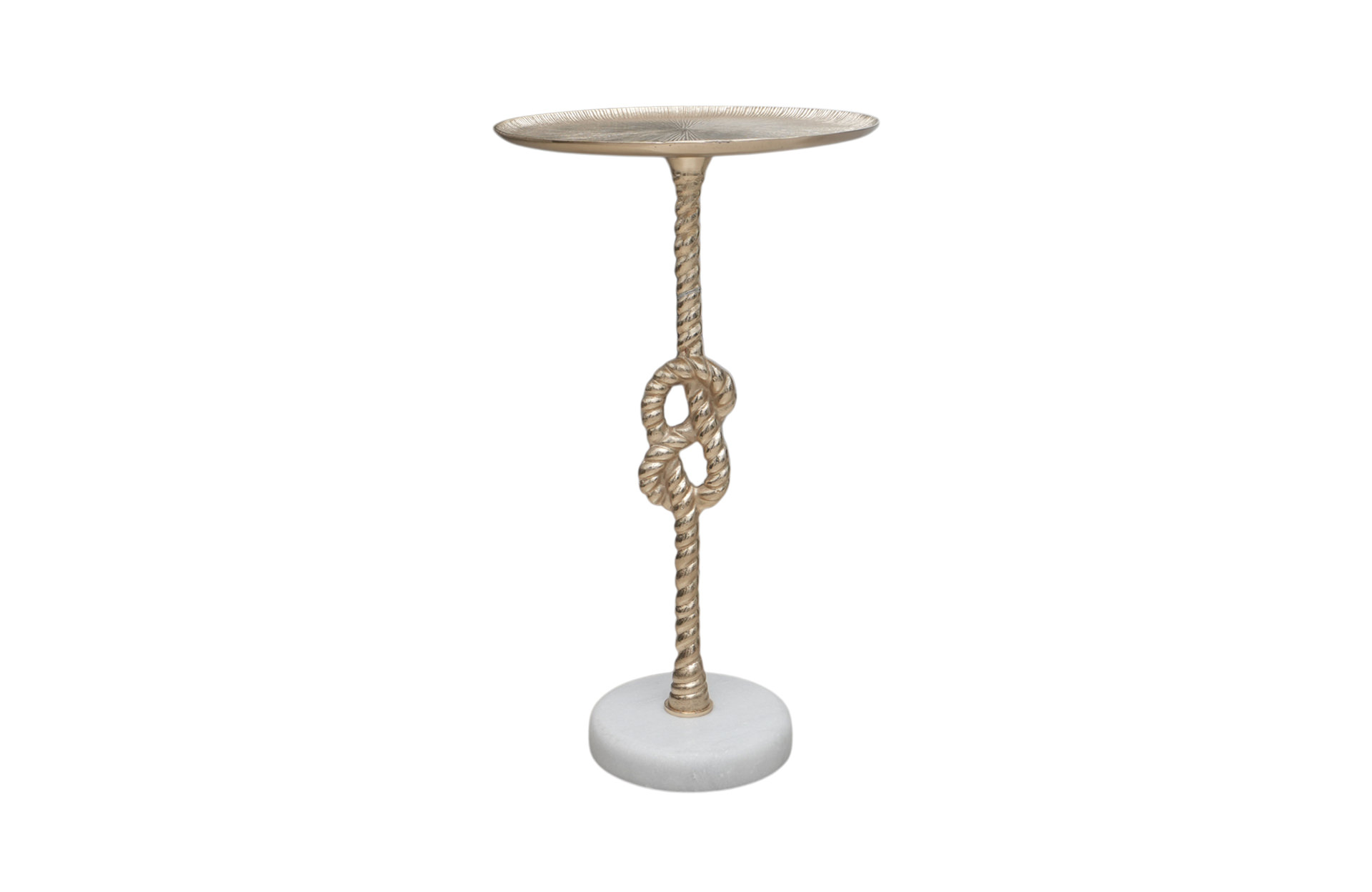 Home Decor D8425 Rope Side Table Front View