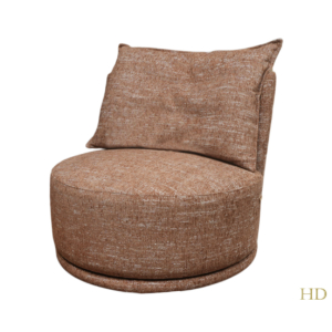 Home Decor Fitz Swivel Armchair Side View