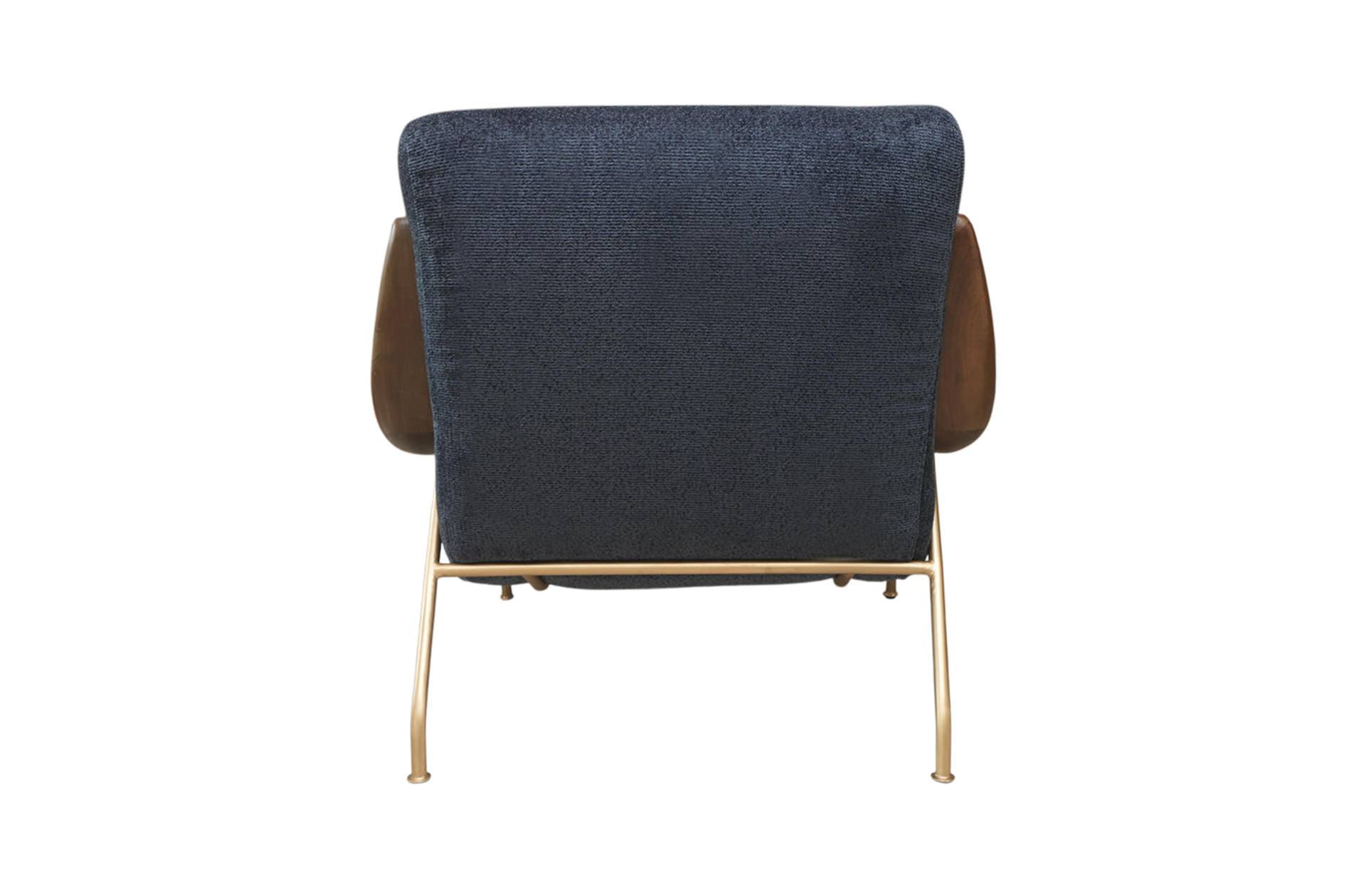 Home Decor Gao Armchair PG WR 15 Deep Blue Back View