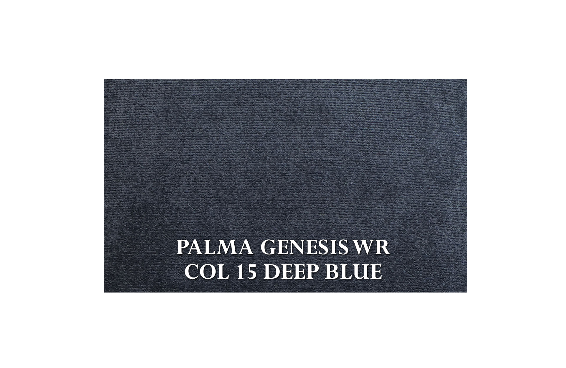 Home Decor Gao Armchair PG WR 15 Deep Blue Fabric View PALMA GENESIS WR COL 15 DEEP BLUE