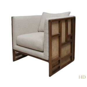 Home Decor Jylin RV Armchair FC 05 Beige Side View