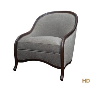 Home Decor One Seater Courbe 34499 Lucy Tawny Side View