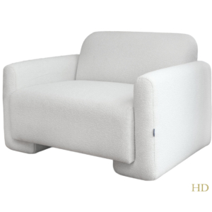 Home Decor Tosna Armchair PL WR 02 Cream Side View