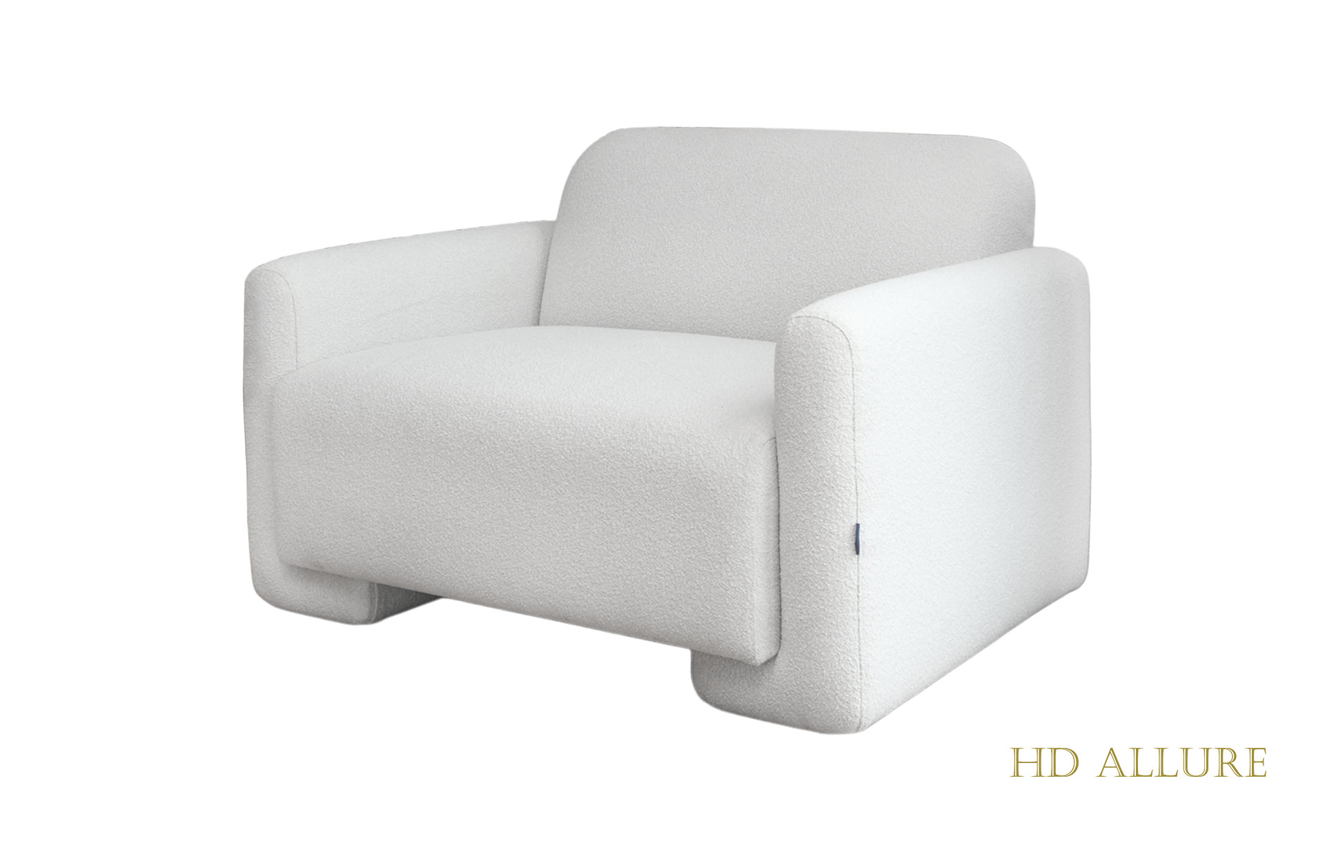 Home Decor Tosna Armchair PL WR 02 Cream Side View