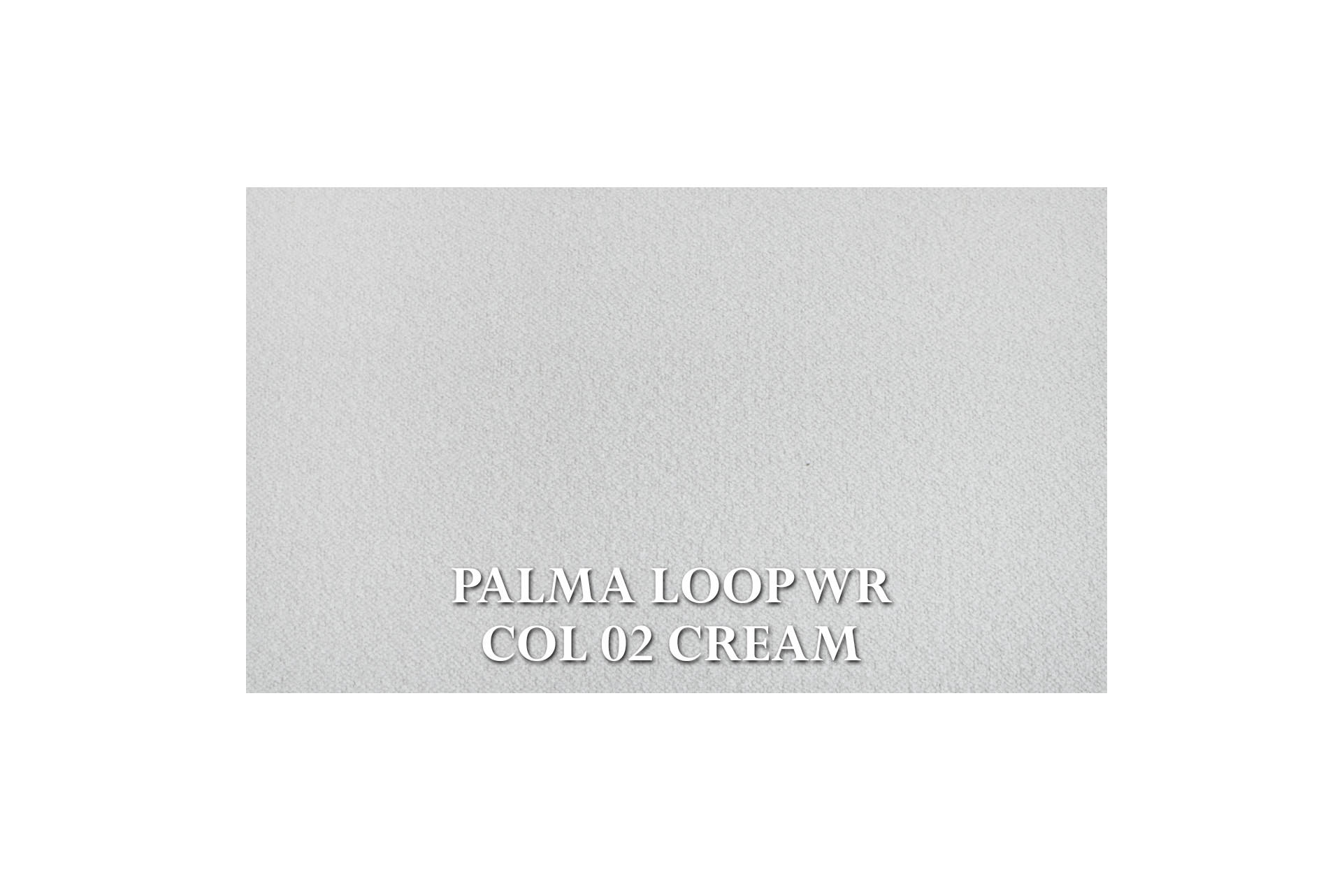 Home Decor Tosna Armchair PL WR 02 Cream Fabric View PALMA LOOP WR COL 02 CREAM