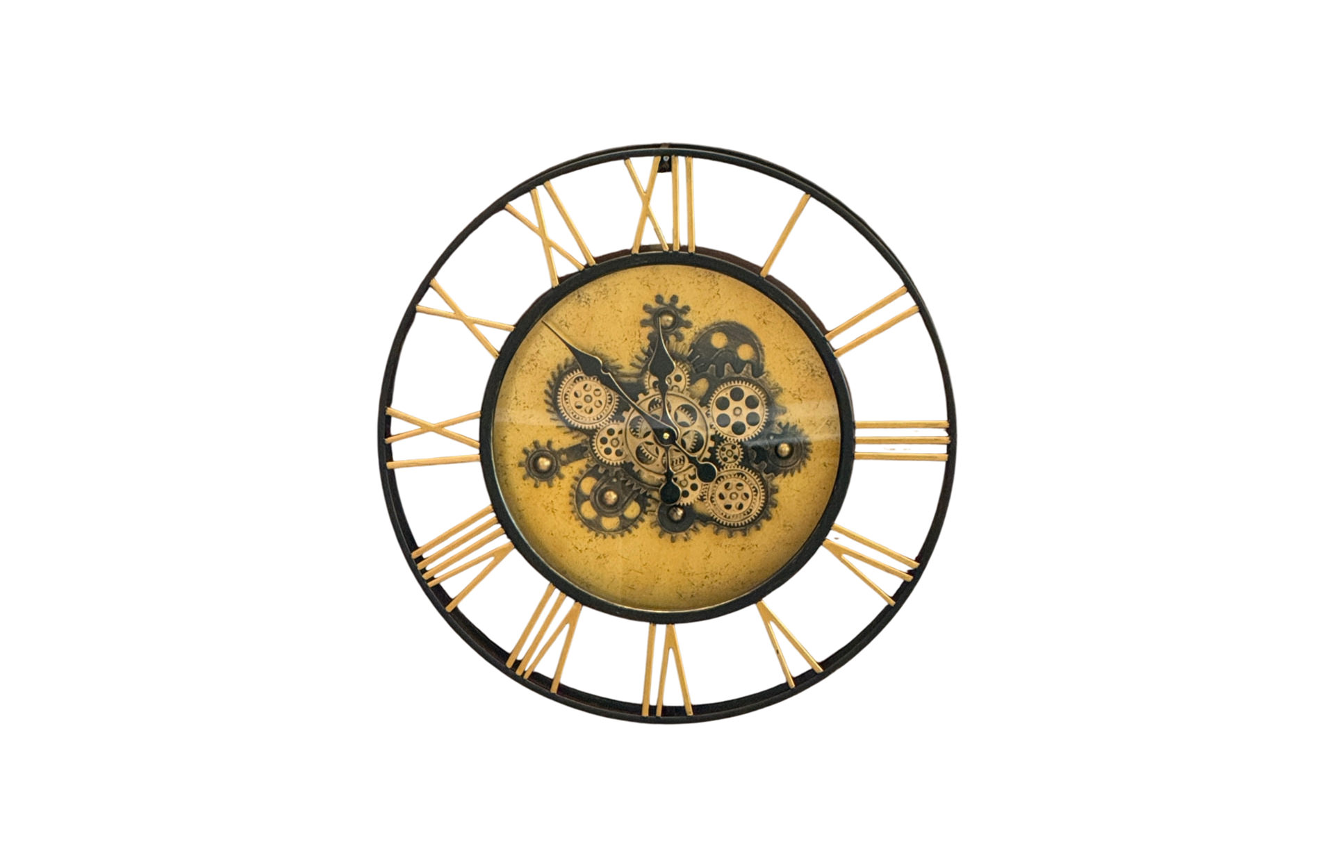 Home Decor 48061 Gear Clock Front View