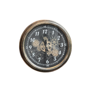 Home Decor 48063 Gear Clock Front View